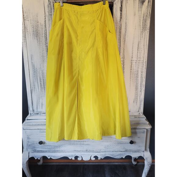 Sunday in Brooklyn Front-Slit A-Line Skirt - New Large - Picture 5 of 5